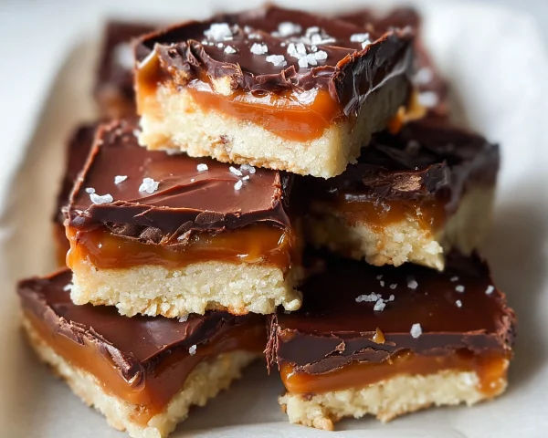 Decadent Low Carb Millionaire Bars
