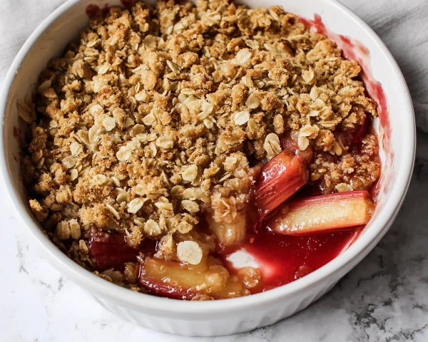 Easy Rhubarb Crisp: Quick & Delicious Dessert