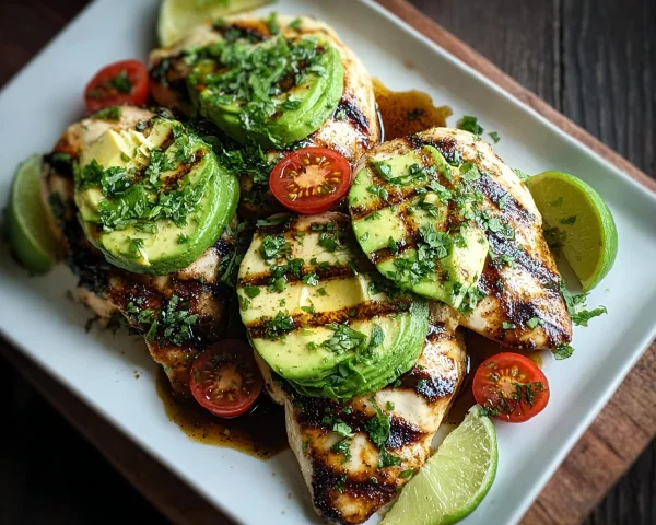 Grilled California Avocado Chicken Recipe