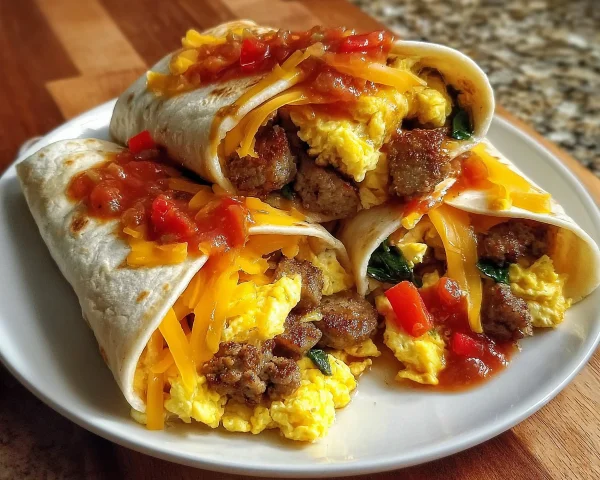High-Protein Breakfast Burritos for a Power Start