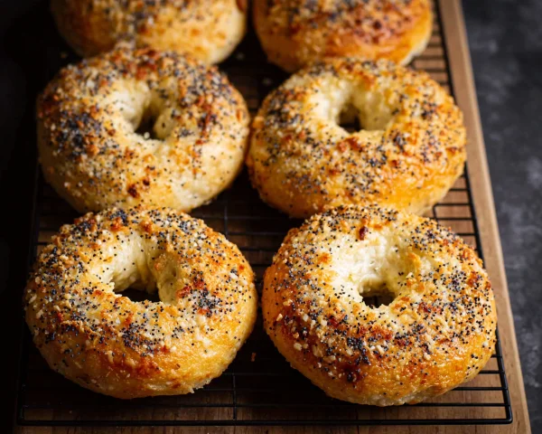 High Protein Cottage Cheese Bagels
