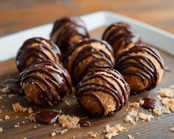 Keto Peanut Butter Chocolate Fat Bombs (No-Bake)