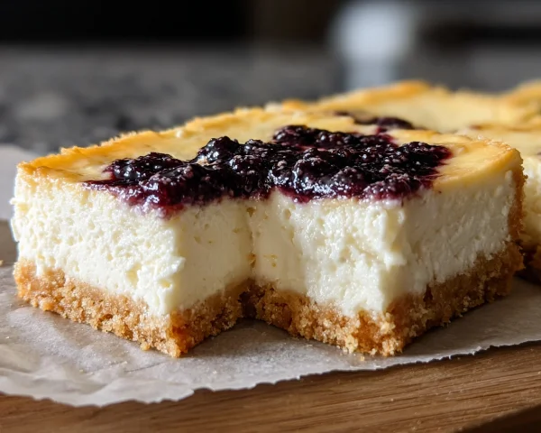 Sugar-Free Cheesecake Bars: Healthy Dessert Treat