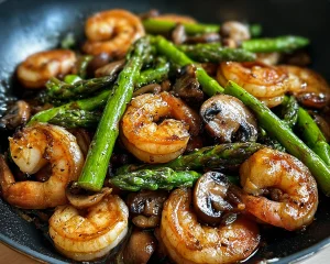 Shrimp Asparagus Stir-Fry